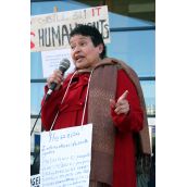 Isabel Ramirez. Vancouver, April 4 abril 2012. Foto: Sandra Cuffe