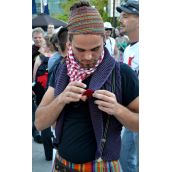 Dance party in support of Quebec student uprising