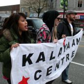Kalayaan Centre. Community March Against Racism. Vancouver, March 18, 2012.