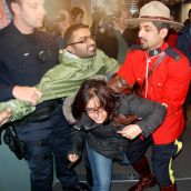 Thrown out for wanting to talk to minister of immigration 
