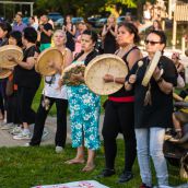 Honoring residential school survivors. June 11-2015
