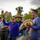 Honoring residential school survivors. June 11-2015