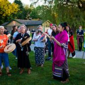 Honoring residential school survivors. June 11-2015