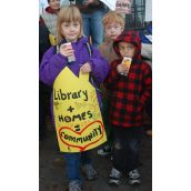Supporters of housing above the planned Hastings Street library