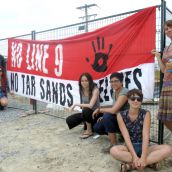 Rising Tide Shuts Down Line 9 Test Site 