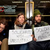 Kinder Morgan Courthouse Lockdown