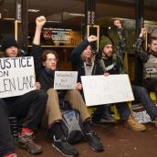 Kinder Morgan Courthouse Lockdown