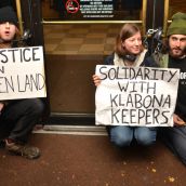 Kinder Morgan Courthouse Lockdown
