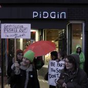 Rising Tide Stands with Pidgin Picket on Day 16 of Hunger Strike