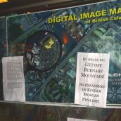 Kinder Morgan Surveyor Office Blocked by 'Pipeline' 