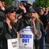 What Do You Do With a Scab? Picket!