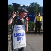 What Do You Do With a Scab? Picket!