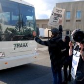 What Do You Do With a Scab? Picket!