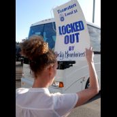 What Do You Do With a Scab? Picket!
