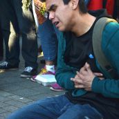Vigil for Navarone Woods - executed by transit cops