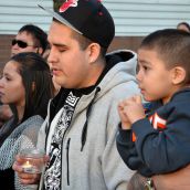 Vigil for Navarone Woods - executed by transit cops