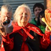 Vigil for Navarone Woods - executed by transit cops