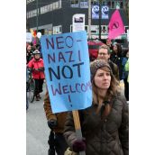 Neo-Nazis NOT Welcome! Community March Against Racism. Vancouver, March 18, 2012.