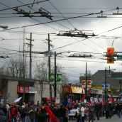 Community March Against Racism. Vancouver, March 18, 2012.