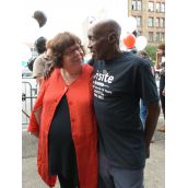 MP Libby Davies and Mike Henry