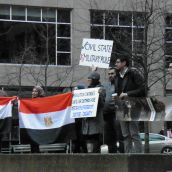 Egypt a Year Later: Rally in Solidarity