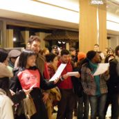 Harper Is No Santa Flashmob Hits Downtown