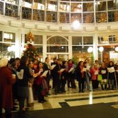 Harper Is No Santa Flashmob Hits Downtown