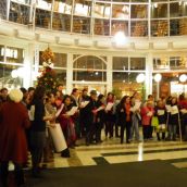 Harper Is No Santa Flashmob Hits Downtown