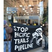 Police attack pipeline protesters 