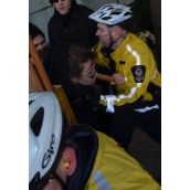 Officer 2346 goes for the throat