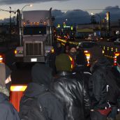 Elsipogtog Solidarity Action Shuts Vancouver Port