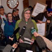 Resident Jacque-Pierre, 60,  "this big an increase is just not tolerable"