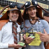 A couple of roaches with SRO trophies