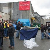 Tenters Turfed from Fraser Shelter 