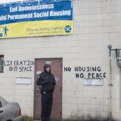 Tenters Turfed from Fraser Shelter 