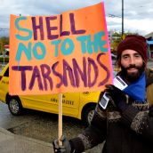 Rising Tide Targets Shell Tar Sands Plans