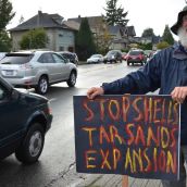 Rising Tide Targets Shell Tar Sands Plans