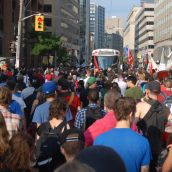 Taking the streets