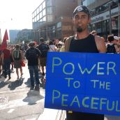 Taking the streets 