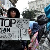 High school students set for 'class' war