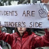 High school students set for 'class' war