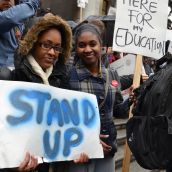 High school students set for 'class' war