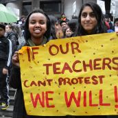 High school students set for 'class' war