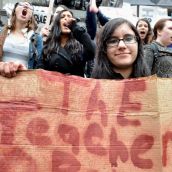 High school students set for 'class' war
