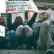 High school students set for 'class' war