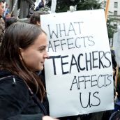 High school students set for 'class' war