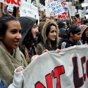 High school students set for 'class' war