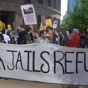 Tamil refugee support rally in Vancouver
