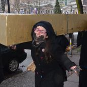 Funeral focuses on DAPL funder TD Bank