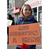 Teachers from Strathcona School in the Downtown Eastside took to the streets after class today.